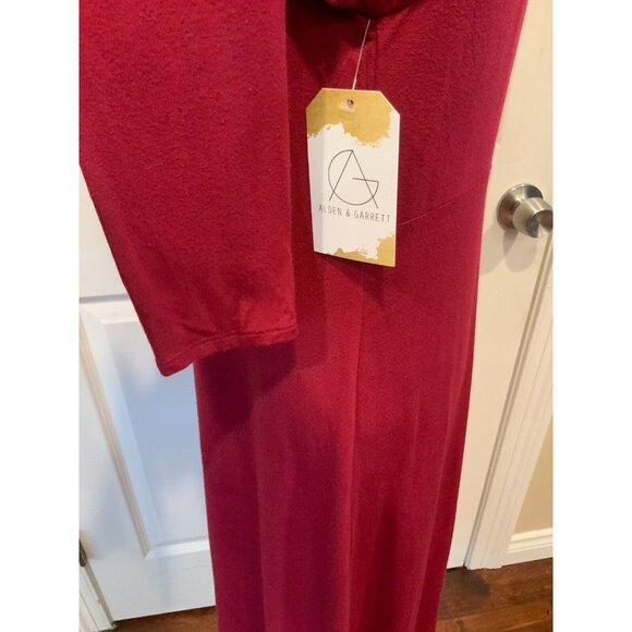 Eileen Fisher Red Casual Full Length Stretchy Shift Dress, Size XS - Picture 5 of 9